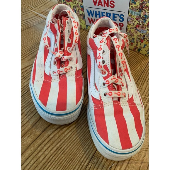 NEW Wheres Waldo vans size 3.5 - Picture 2 of 6